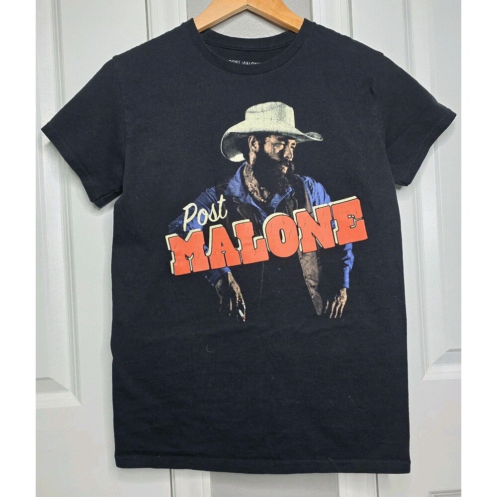 Post Malone Cowboy Shirt! Posty Co. Small S Black T